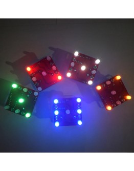 Geekcreit&reg; DIY Shaking LED Dice Kit With Small Vibration Motor