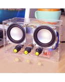 Small Amplifier Two Channel Speaker Audio Kit TDA2030 Mini Electronic DIY Production Parts Assembly