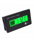 12V/24V/36V/48V 8-70V LCD Acid Lead Lithium Battery Capacity Indicator Digital Voltmeter