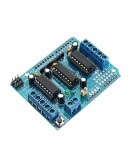 MEGA2560 R3 Microcontroller With Prototype Board + L293D Motor Drive Shield For Arduino