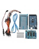 MEGA2560 R3 Microcontroller With Prototype Board + L293D Motor Drive Shield For Arduino