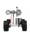 DIY 170*85*100mm Mini Engine Car Robot Kit With/Without Remote Control