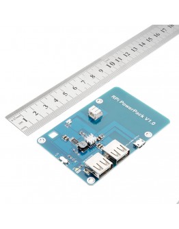 RPI Powerpack V1.0 Lithium Battery Expansion Board For Cell Phone / Raspberry Pi 3 Model B / Pi 2B / B+