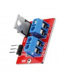 0-24V Top Mosfet Button IRF520 MOS Driver Module For Arduino MCU ARM Raspberry Pi