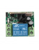 433Mhz DC12V 1CH Wireless Remote Control Switch Relay Receiver Module + 2 RF Transmitter