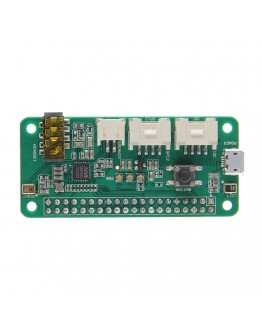 ReSpeaker 2-Mics (2 Microphone) Pi HAT Speaker Expansion Board For Raspberry Pi 3B+/3B/2B/1B+/Zero/Zero W/DIY Smart Speaker