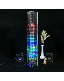 Acrylic Shell For DIY LED Light Cube Canton Tower Electronic Kit