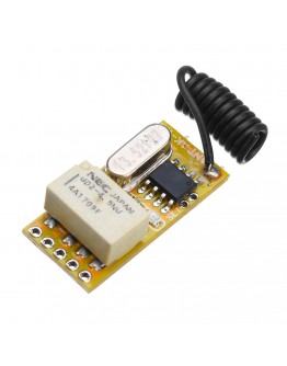 DC 3.7V-12V Mini Wireless Remote Control Switch Relay Micro Receiver Transmitter System For LED Light Smart Home