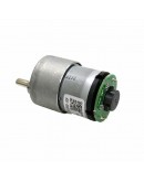 12V 4.8W 37-520 High Torque Reducer AB Dual Phase Hall Encoder DC Motor for Smart Car DIY Part