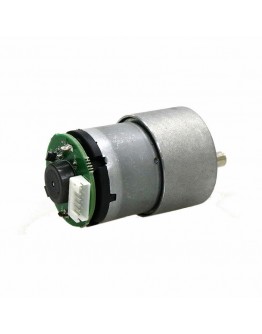 12V 4.8W 37-520 High Torque Reducer AB Dual Phase Hall Encoder DC Motor for Smart Car DIY Part