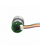 12V 4.8W 37-520 High Torque Reducer AB Dual Phase Hall Encoder DC Motor for Smart Car DIY Part