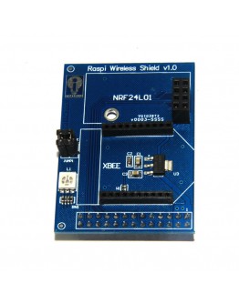 Wireless Shield Board for Raspberry Pi Support Zigbee-Xbee NRF24L01 NRF24L01+RFM12B-D DIY Part